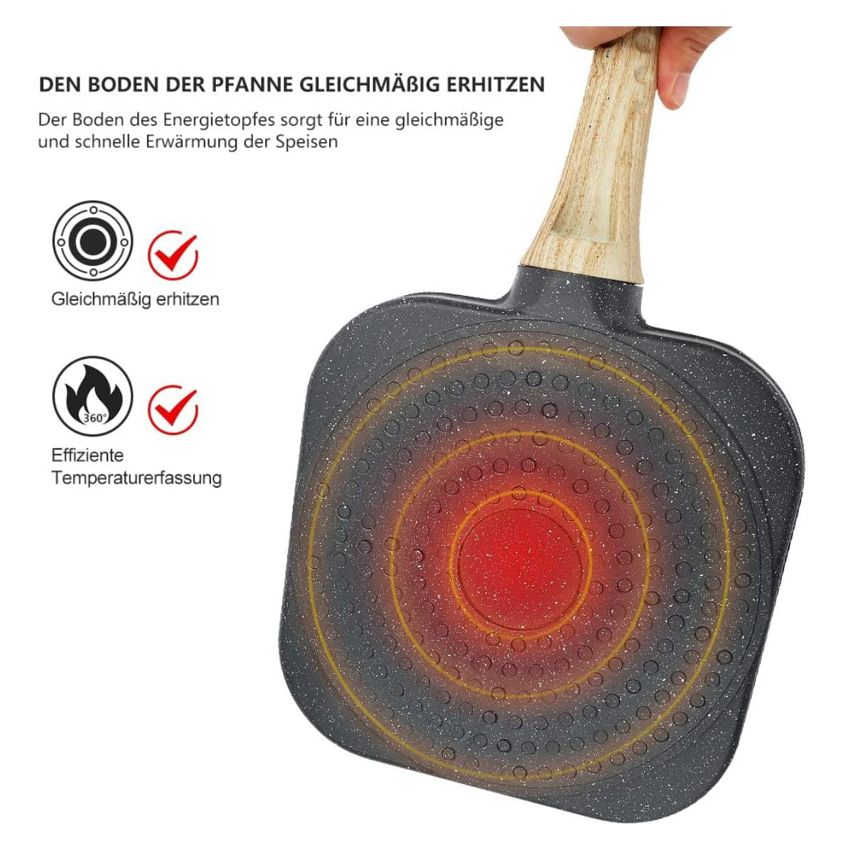 SARTÉN MULTIUSO ANTIADHERENTE 3 PUESTOS